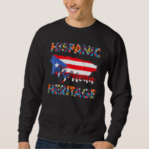 Sudadera Mes de Patrimonio Nacional Hispano Puerto Rico