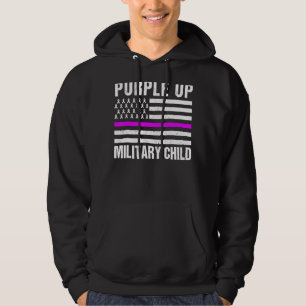 Sudadera Mes Del Niño Militar 2022 Púrpura Por Mil