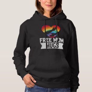 Sudadera Mes del orgullo gay de lesbianas LGBT Mamá libre 