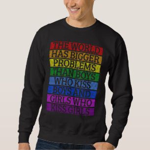 Sudadera Mes Del Orgullo Gay Lgbt El Mundo Tiene Problemas