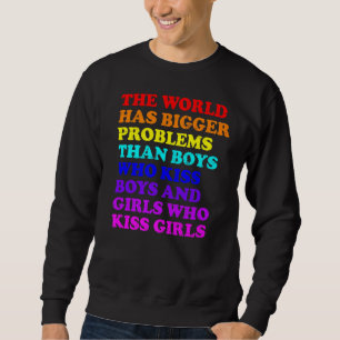 Sudadera Mes Del Orgullo Gay Lgbt El Mundo Tiene Problemas