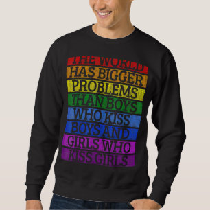 Sudadera Mes Del Orgullo Gay Lgbt El Mundo Tiene Problemas