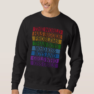 Sudadera Mes Del Orgullo Gay Lgbt El Mundo Tiene Problemas