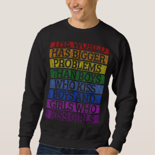 Sudadera Mes Del Orgullo Gay Lgbt El Mundo Tiene Problemas