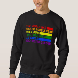 Sudadera Mes Del Orgullo Gay Lgbt El Mundo Tiene Problemas