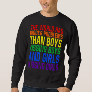 Sudadera Mes Del Orgullo Lgbt El Mundo Tiene Problemas Más