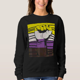 Sudadera Mes Del Orgullo Lgbtq Orgullo No Binario Pride Der