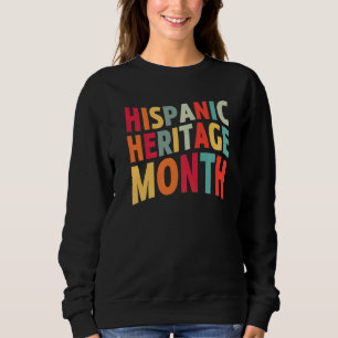 Sudadera Mes del Patrimonio Hispano 2022 Conde Nacional Lat