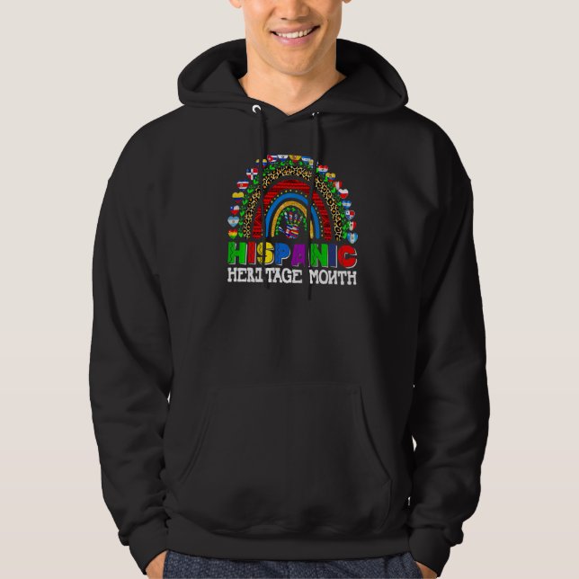 Sudadera Mes del Patrimonio Hispano Nacional El Arcoiris Cu (Anverso)