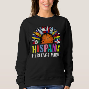 Sudadera Mes del patrimonio hispano Países Latinos Girasole