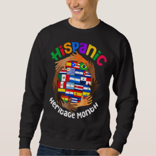 Sudadera Mes del Patrimonio Nacional Hispano Todos Los País