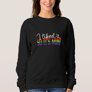 Sudadera Mes Gay De Bandera Lgbt Humana Me Gustó Así Que Es
