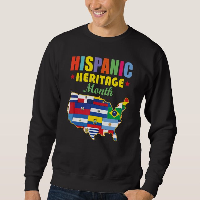 Sudadera Mes Nacional de la Herencia Hispana (Anverso)