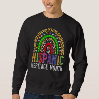 Sudadera Mes Nacional de la Herencia Hispana Arcoíris Todos