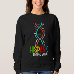 Sudadera Mes Nacional de la Herencia Hispana Dna Nación Lat