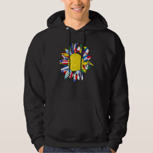 Sudadera Mes Nacional de la Herencia Hispana Girasol Latino