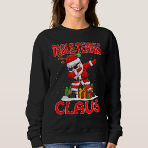 Sudadera Mesa de ping ponnis Navidades de Santa Claus Costu
