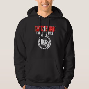 Sudadera Mesa de tenis de Suiza     Soporte de Ping Pong su