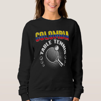 Sudadera Mesa Tenis Colombia Apoya Ping Pong Colombiano