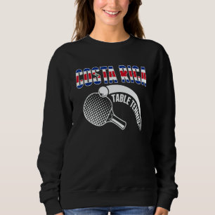 Sudadera Mesa Tenis Costa Rica Apoya Ping Costarricense