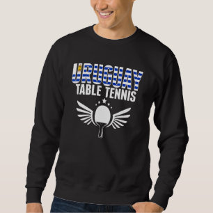 Sudadera Mesa Tenis Uruguay Soporte Ping Pong Uruguayo