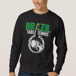 Sudadera Mesa Tenística Brasil     Apoyo al Ping Pong Brasi