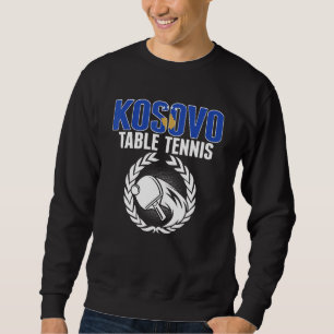 Sudadera Mesa Tenística de Kosovo Equipo de Ping Pong Koso