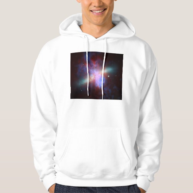 Sudadera Messier 82 NGC 3034 Cigar Galaxy M82 Compuesto (Anverso)