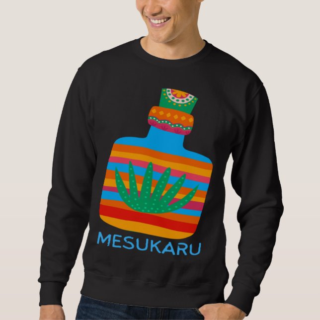 Sudadera Mesukaru Mezcal Bottle (Anverso)