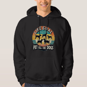 Sudadera Meta de vida acariciar a todos los perros
