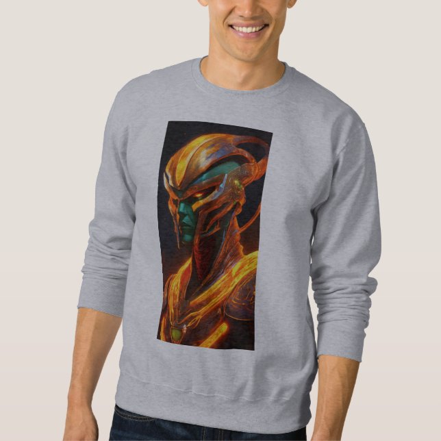 Sudadera Metalizado ritual: Conjurando al mundo holandés" (Anverso)