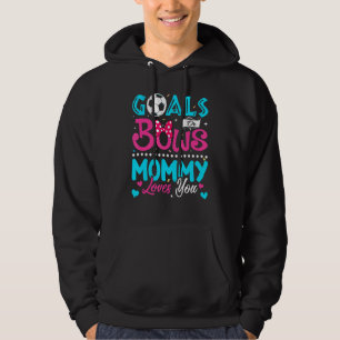 Sudadera Metas O Sos Mami te ama el género revelar al bebé