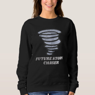 Sudadera Meteorología meteorológica Futura Tormenta Chaser