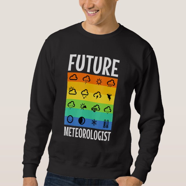 Sudadera Meteorólogo del Futuro 2 (Anverso)