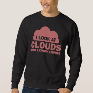 Sudadera Meteorólogo Guay Chaser Weather Forecast Nubes