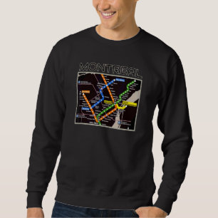 Sudadera Metro de Tránsito de Montreal Patrimonio Canadiens