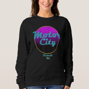 Sudadera Metro Motor City Detroit Michigan