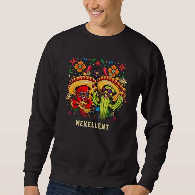 Sudadera Mexellent Mexican Humor Mexico Cinco De Mayo Fiest (Anverso)