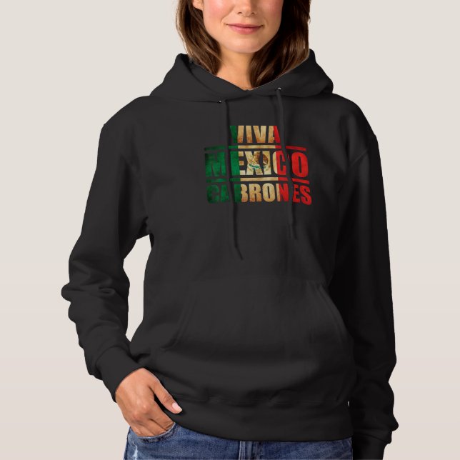 Sudadera Mexican Independence Day 16th September Patriot Me (Anverso)