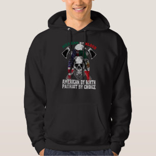 Sudadera Mexicano De Blood American Por Nacer Patriot De Ch