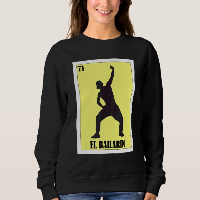 Sudadera Mexicano para Bailarines  El Bailarín (Anverso)