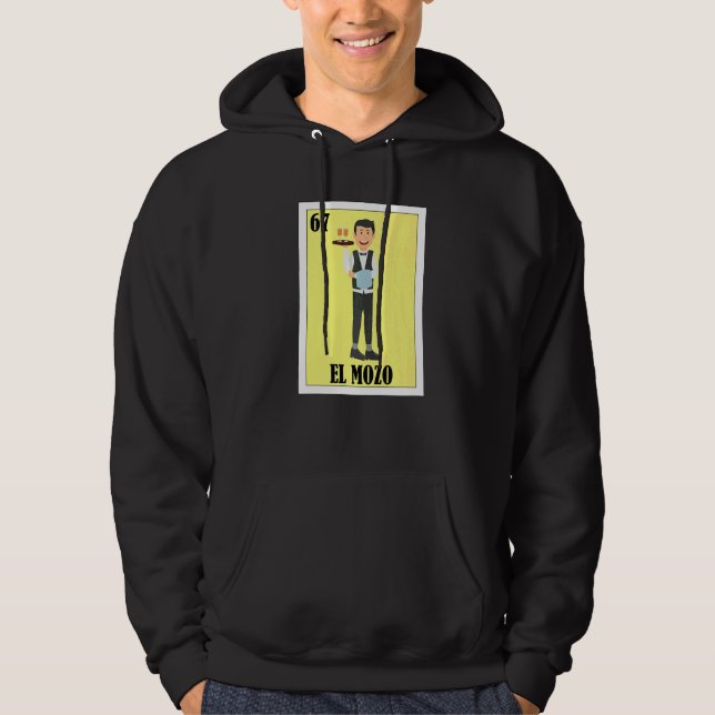 Sudadera Mexicano para meseros  El Mozo (Anverso)