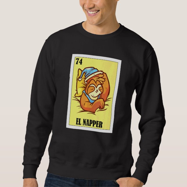 Sudadera Mexicano para siesta   El Napper  2 (Anverso)