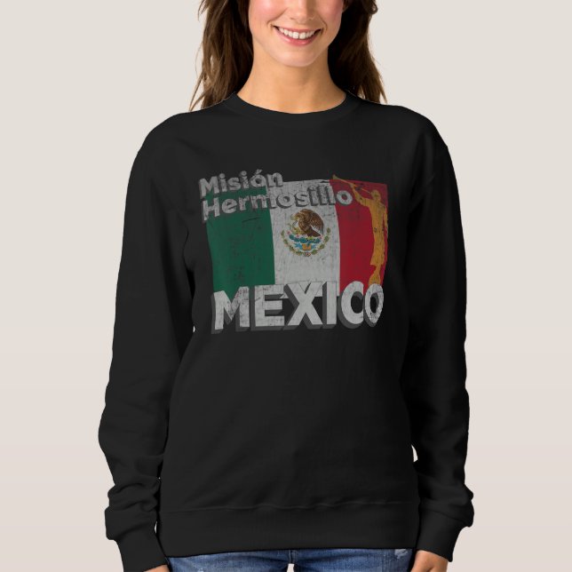 Sudadera Mexico Hermosillo LDS Mission Missionary (Anverso)