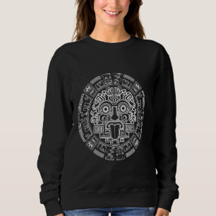 Sudadera México Maya Calendario Azteca Piedra del Sol Aztec