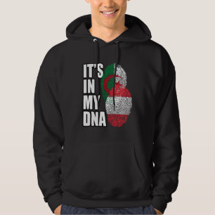 Sudadera Mezcla de ADN de Austria y Argelia Bandera Patrimo