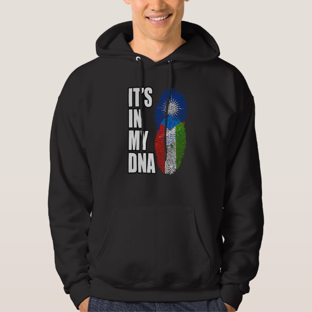 Sudadera Mezcla de ADN de Guinea Ecuatorial y Marshalés Her (Anverso)