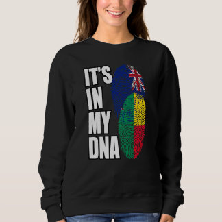 Sudadera Mezcla de DNA de Neozelandés y Beninés Bandera Pat