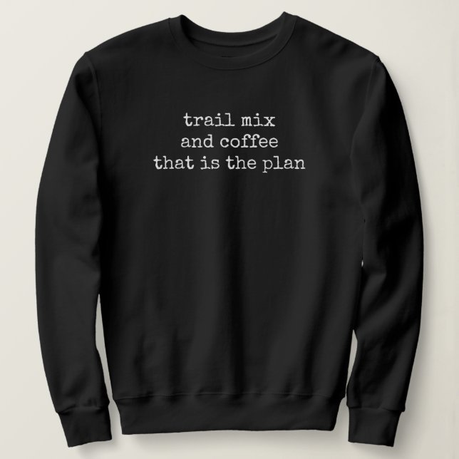 Sudadera Mezcla de frutos secos y café (Anverso del diseño)