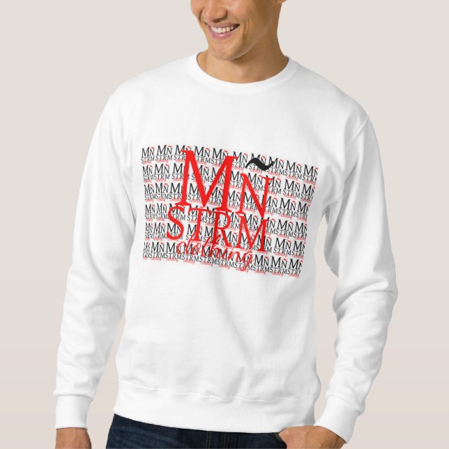 Sudadera mezcla de la ropa del mnstrm (Anverso)